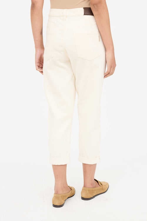 Brunello Cucinelli Denim Tapered Jeans