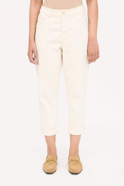 Brunello Cucinelli Denim Tapered Jeans