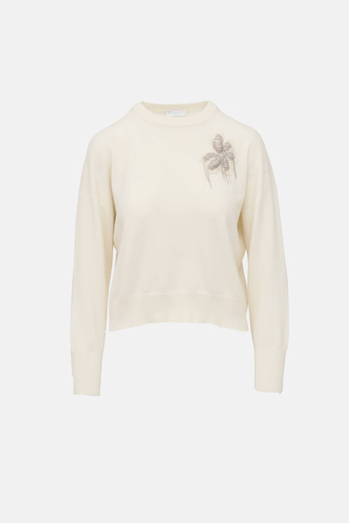 Embellished Monili Sweater