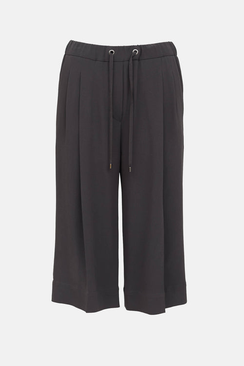 Brunello Cucinelli Wide Leg Shorts