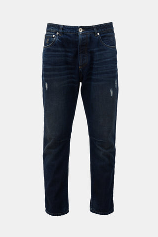 Brunello Cucinelli Distressed Leisure Fit Jeans