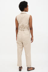Brunello Cucinelli Double Breasted Jumpsuit