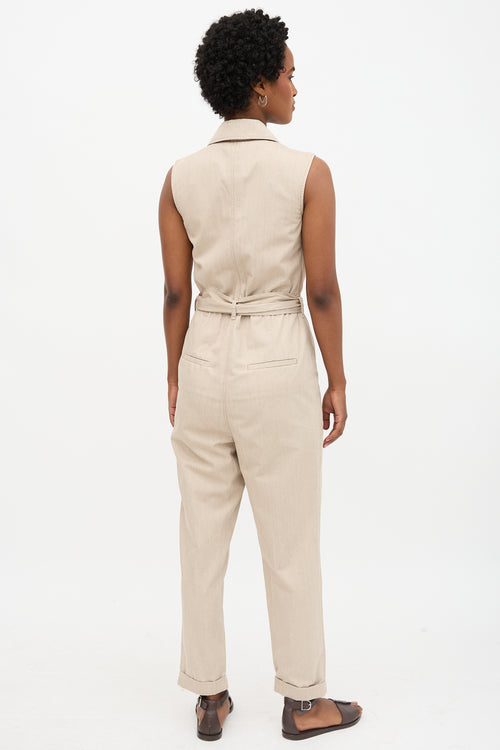Brunello Cucinelli Double Breasted Jumpsuit