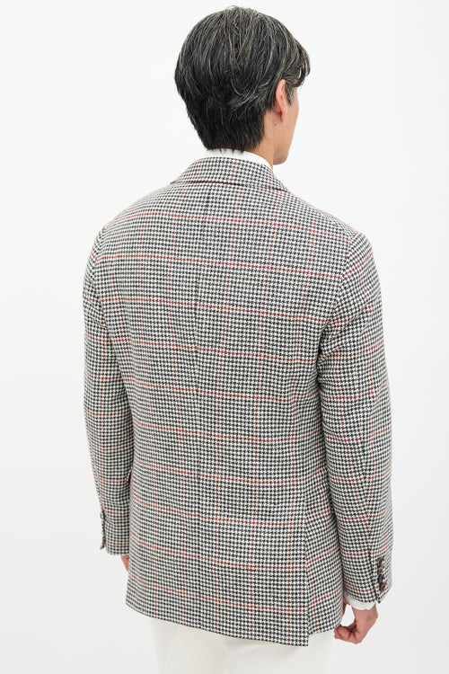 Brunello Cucinelli Flannel Patterned Blazer