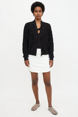 Brunello Cucinelli Floral Brocade Bomber Jacket