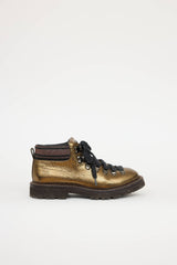 Brunello Cucinelli Leather Laceup Ankle Hiking Boot