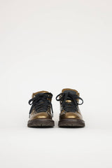 Brunello Cucinelli Leather Laceup Ankle Hiking Boot