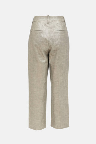 Brunello Cucinelli Cotton Coated Pant