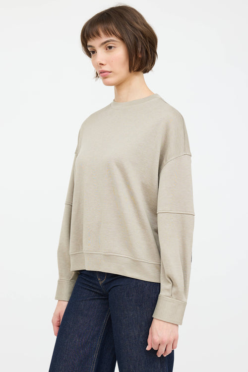 Brunello Cucinelli Monili Trim Panelled Top