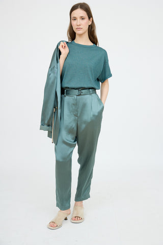 Brunello Cucinelli Cashmere Sparkly T-Shirt