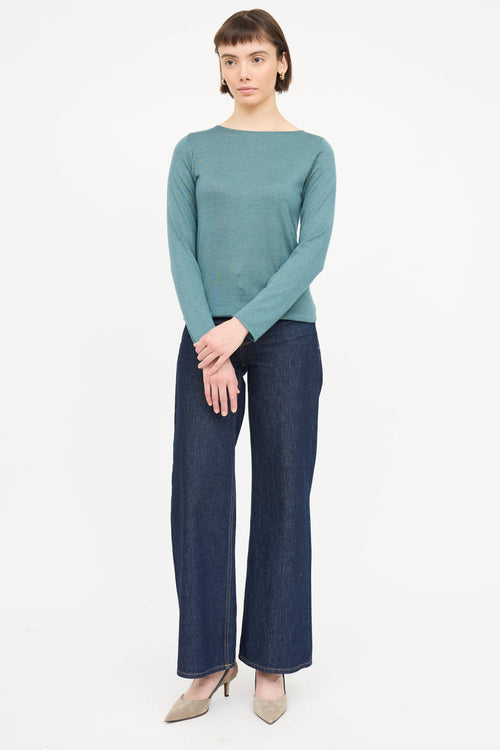 Brunello Cucinelli Cashmere Sparkly Top