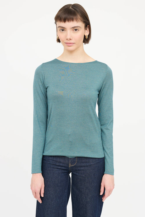 Brunello Cucinelli Cashmere Sparkly Top