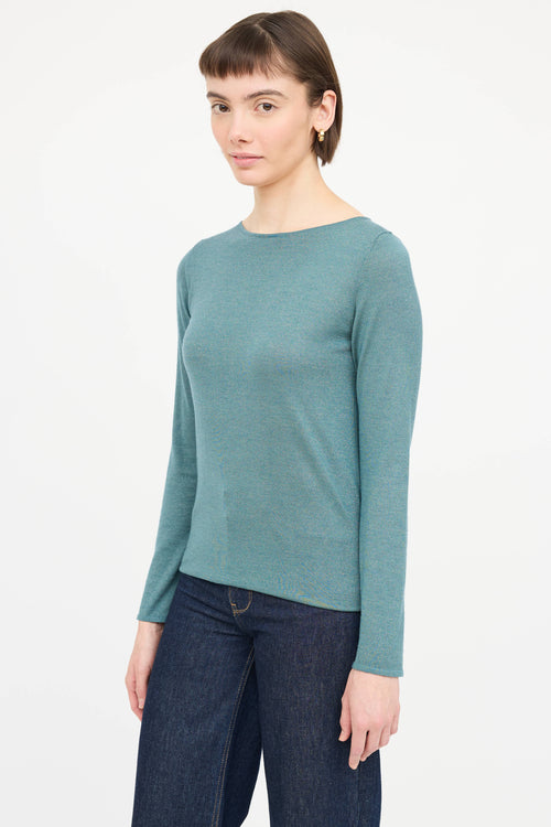 Brunello Cucinelli Cashmere Sparkly Top