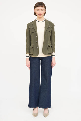 Brunello Cucinelli Cotton Cashmere Blazer