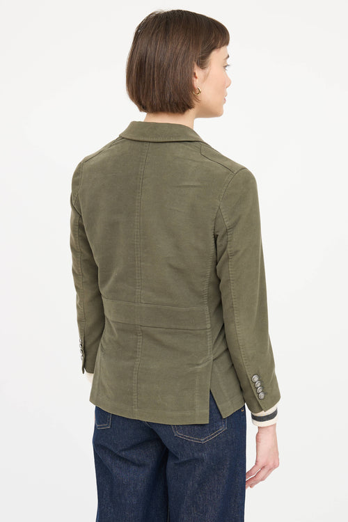 Brunello Cucinelli Cotton Cashmere Blazer