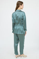 Brunello Cucinelli Satin Co-Ord Set