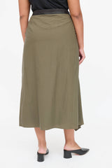 Brunello Cucinelli Belted Wrap Skirt