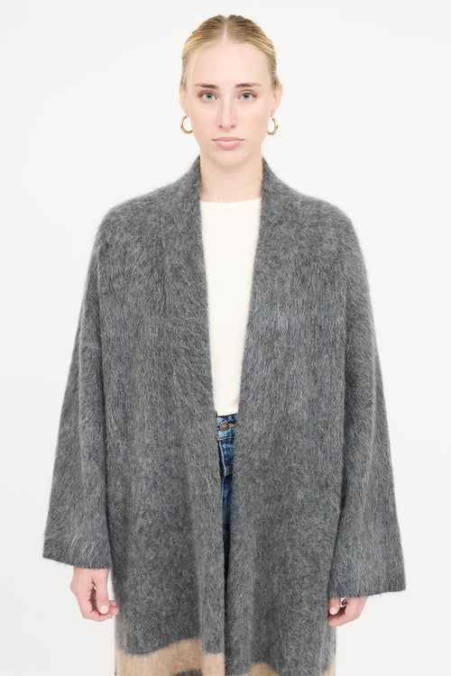 Brunello Cucinelli Wool Fringe Cardigan