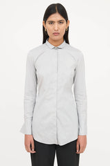 Brunello Cucinelli Cotton Monili Button Up Shirt