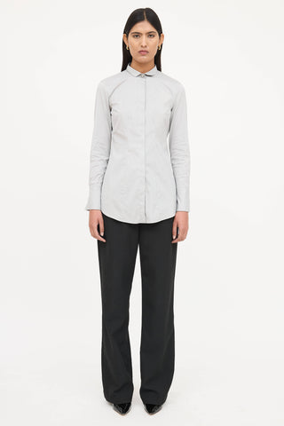 Brunello Cucinelli Cotton Monili Button Up Shirt