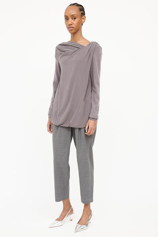 Wool Tapered Pant