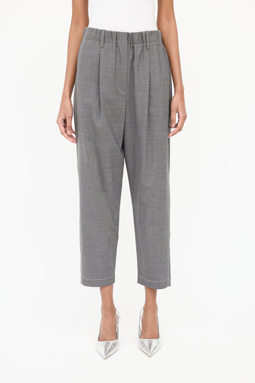 Wool Tapered Pant