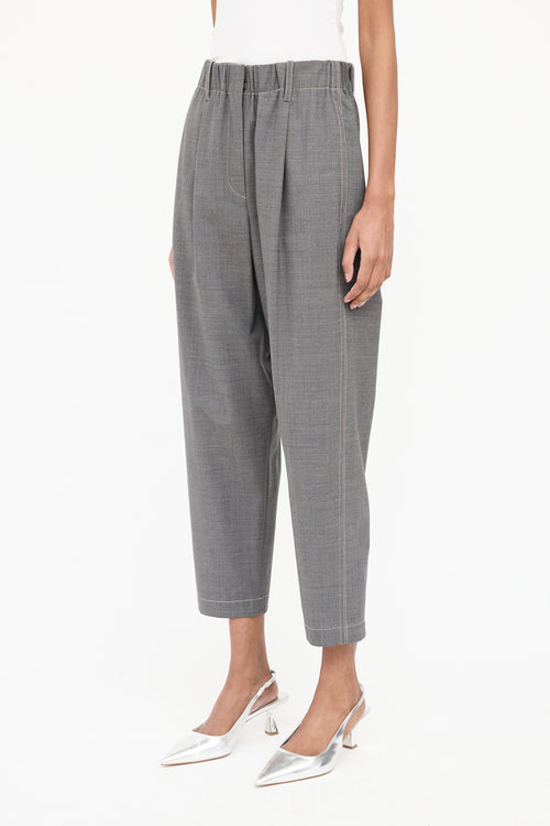 Wool Tapered Pant
