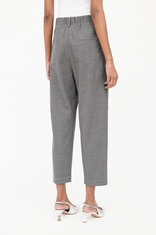 Wool Tapered Pant