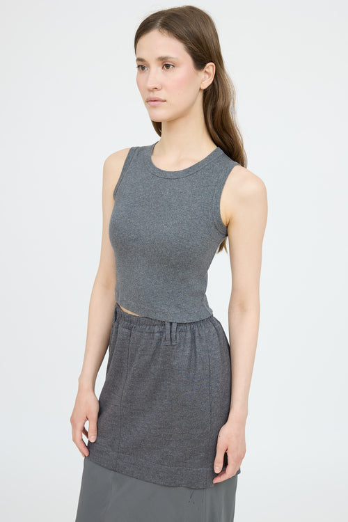 Brunello Cucinelli Monili Cropped Tank