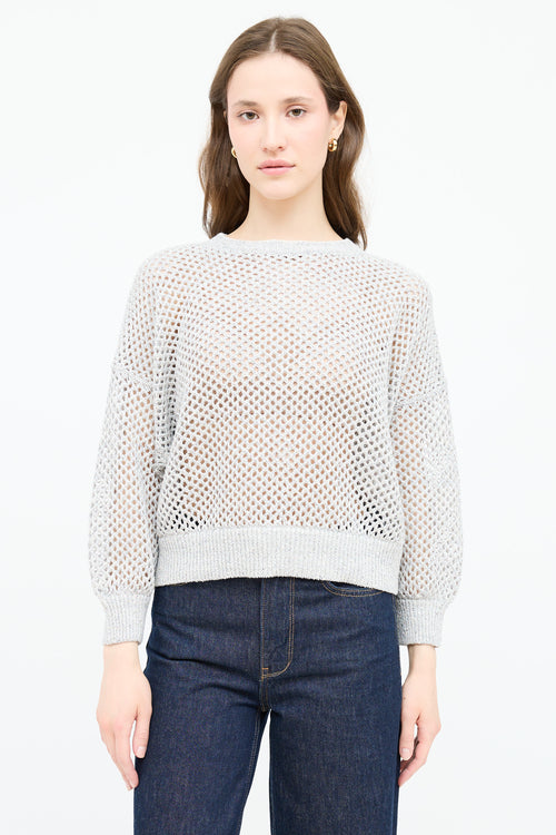Brunello Cucinelli Knit Sparkle Sweater