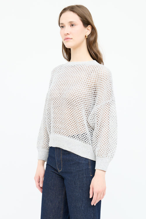 Brunello Cucinelli Knit Sparkle Sweater