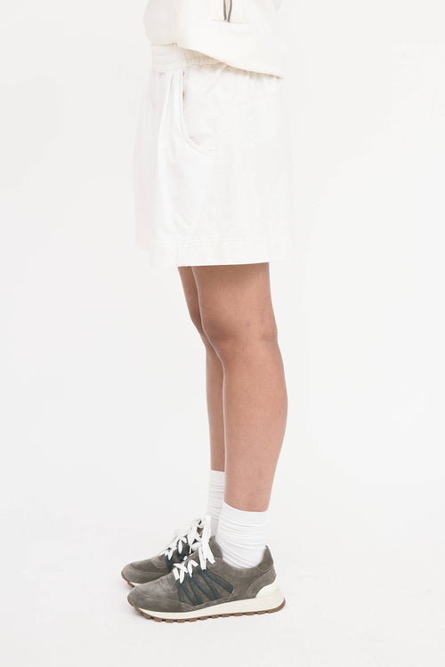 Brunello Cucinelli Panelled Sweat Short