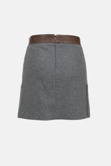Brunello Cucinelli Wool Midi Skirt