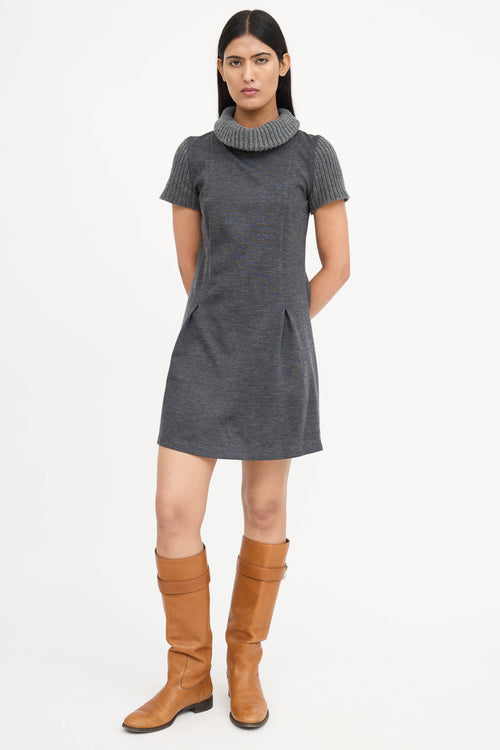 Brunello CucinelliKnit Turtleneck  Dress