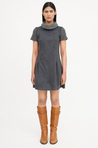 Brunello Cucinelli Knit Turtleneck  Dress