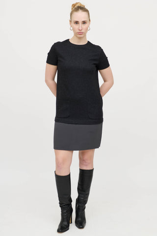 Brunello Cucinelli Wool Layered Dress