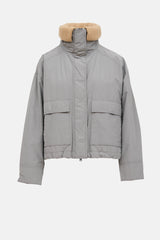 Brunello Cucinelli Knit Collar Jacket