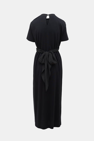 Brunello Cucinelli Jersey Tie T-Shirt Dress