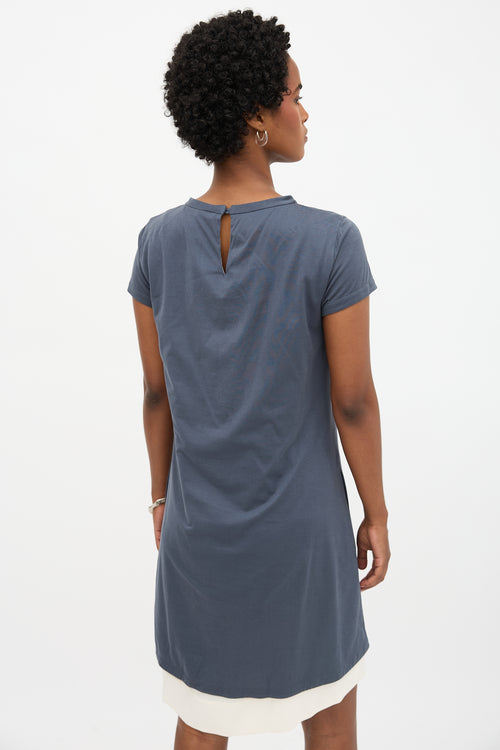 Brunello Cucinelli Layered T-Shirt Dress