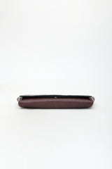 Brunello Cucinelli Leather Beaded Strap Clutch