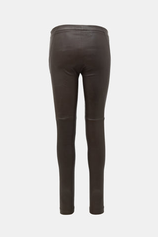 Brunello Cucinelli Leather Legging