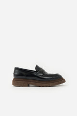Brunello Cucinelli Leather Monili Loafer