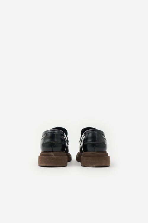 Brunello Cucinelli Leather Monili Loafer