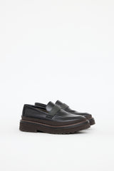 Brunello Cucinelli Leather Monili Loafer