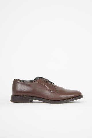 Brunello Cucinelli Leather Monili Derby