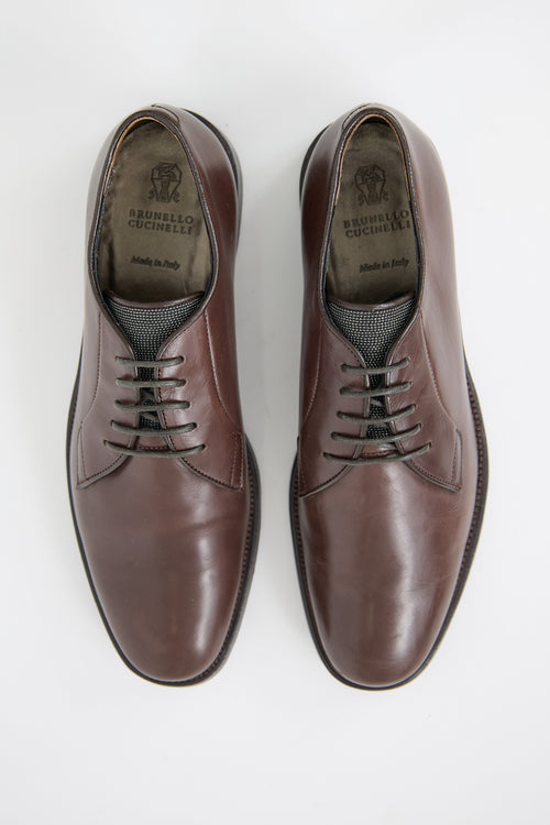 Leather Monili Derby
