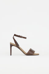 Brunello Cucinelli Leather Monili Sandal