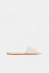 Brunello Cucinelli Leather Monili Trim Sandal