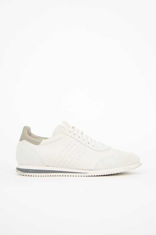 Brunello Cucinelli Leather & Suede Sneaker