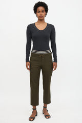 Brunello Cucinelli Long Sleeve Monili T-Shirt